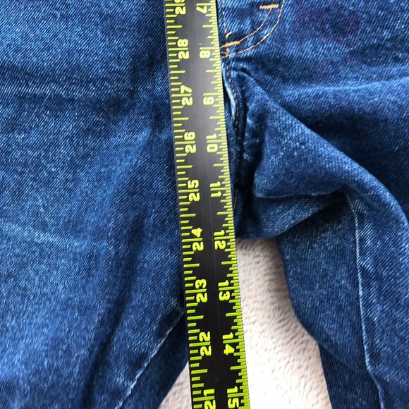 Men's Lee Vintage Blue Denim Jeans Size 35X30 Made In USA - Picture 6 of 14